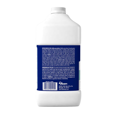 Klean Strip Transparent Clear Oil-Based Linseed Oil Modified Alkyd Boiled Linseed Oil 1 gal, Pack of 4
