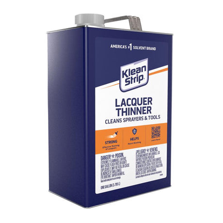 Klean Strip Lacquer Thinner 1 gal, Pack of 4