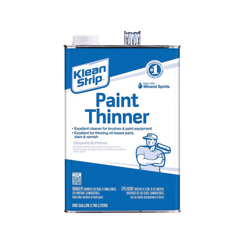 Klean Strip Mineral Spirits Paint Thinner 1 gal, Pack of 4