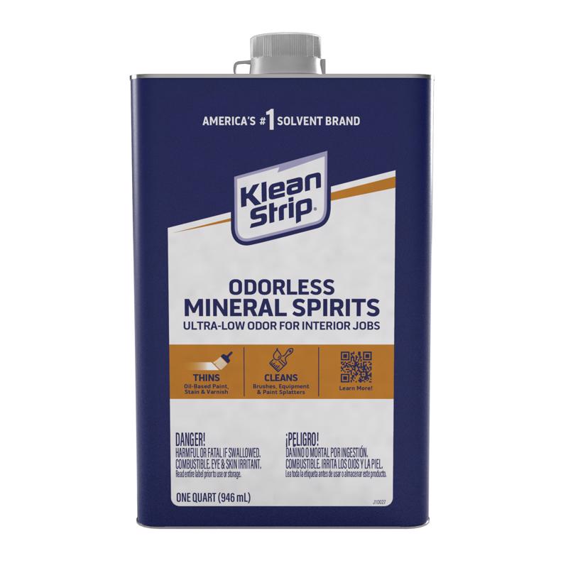 Klean Strip Mineral Spirits Paint Thinner 1 qt, Pack of 6