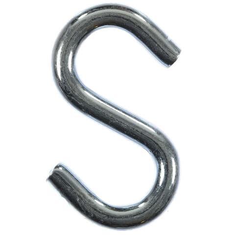 Ace Small Zinc-Plated Silver Steel 2.5 in. L S-Hook 250 lb 2 pk, Pack of 5