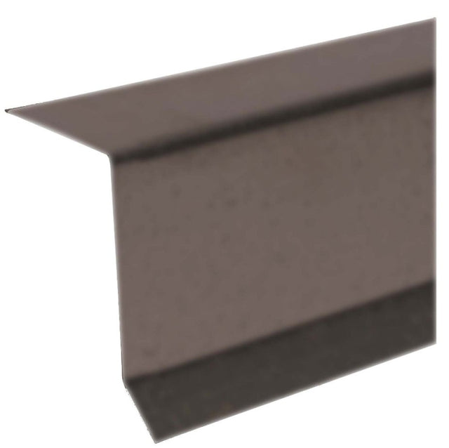 Amerimax 5760219120 West Coast Drip Edge, 10 ft L, Steel, Brown, Pack of 20
