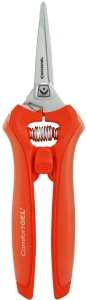 Corona FS 3214D Micro Pruner, 3/4 in Cutting Capacity, Stainless Steel Blade, Double-Beveled Blade, Soft-Grip Handle