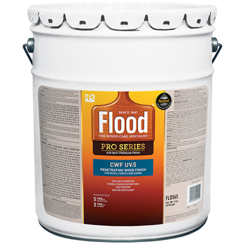 Flood FLD565-05 Wood Finish, Natural, Liquid, 5 gal, Can