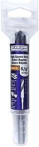 Vulcan 270491OR Jobber Length Drill Bit, 5/8 in Dia, 3/8 in Dia Shank, Flat Shank