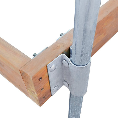 Multinautic 10005 Side Leg Holder, Metal, For: 3/8 in Bolts