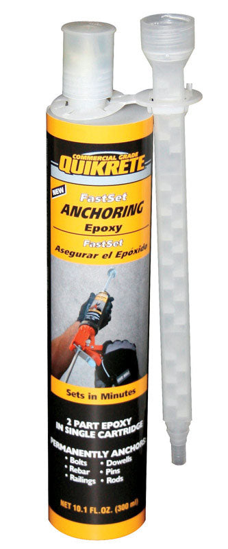 Quikrete High Strength Epoxy Gray Heavy-Duty Epoxy 8.6 oz