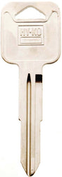 Hy-Ko 11010B65 Key Blank, Brass, Nickel, B65 Key Number, Pack of 10