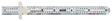 General 300/1 Precision Measuring Ruler, SAE Graduation, Stainless Steel, 3-7/8 in W