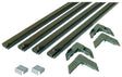 Make-2-Fit PL7806 Screen Frame Kit, Includes: Frame, Spline, (4) Square-Cut Plastic Corners, Aluminum, Bronze