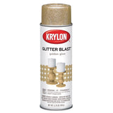 Krylon Glitter Blast Golden Glow Spray  Paint 5.75 oz, Pack of 6