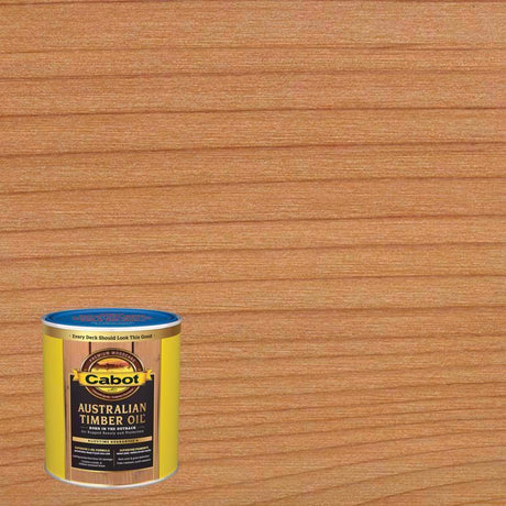 Cabot 19400 Series 140.0019400.005 Australian Timber Oil, Natural, Liquid, 1 qt, Pack of 4