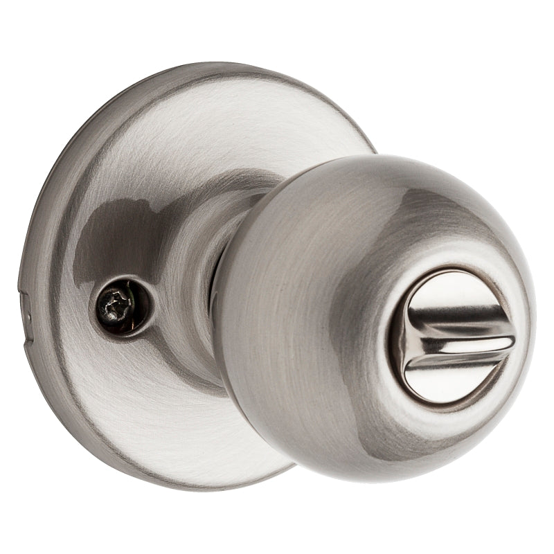 Kwikset 400P15RCLRCSK3BX Keyed Entry Knob, Satin Nickel, Pack of 3