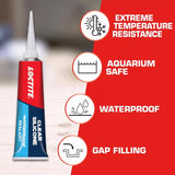 APOC Gloss White Elastomeric Roof Sealant 1 gal, Pack of 4