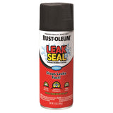 Rust-Oleum Black Leakseal Flexible Rubber Sealant 12 oz