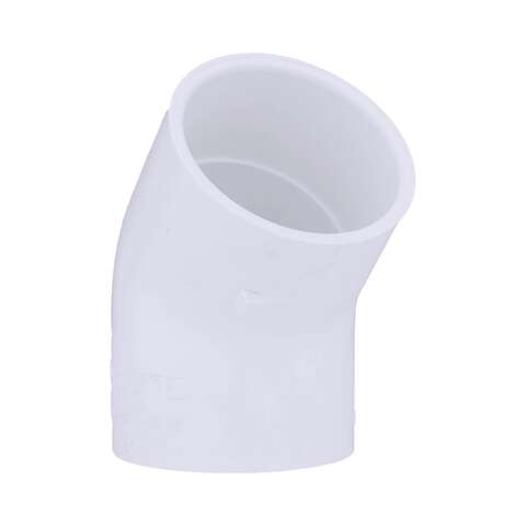 Charlotte Pipe Schedule 40 2-1/2 in. Slip X 2-1/2 in. D Slip PVC Elbow 1 pk