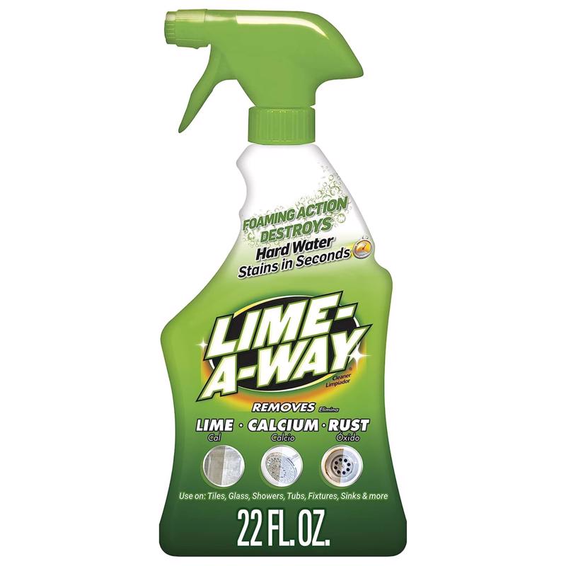 Lime-A-Way Spring Fresh Scent Cleaner and Polish 22 oz Liquid, Pack of 6