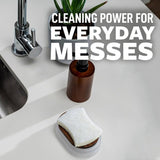 Scotch-Brite Greener Clean Non-Scratch Scrubber Sponge For Multi-Purpose 4.5 in. L 3 pk, Pack of 8