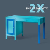 Rust-Oleum Painter's Touch 2X Ultra Cover Gloss Seaside Paint+Primer Spray Paint 12 oz, Pack of 6