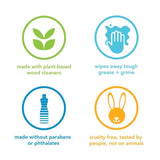 Method Almond Scent Wood Cleaner Liquid 28 oz, Pack of 8