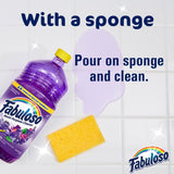 Fabuloso Lavender Scent Multi-Purpose Cleaner Liquid 128 oz, Pack of 4