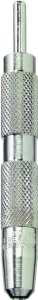 General Jiffy Series 806 Self-Center Punch, 3/8 in Tip, 2-1/2 in L, Steel
