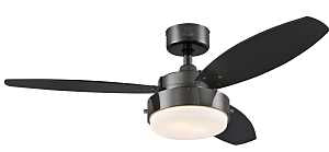 Westinghouse 7221500 Ceiling Fan, Black Blade, 42 in Sweep, MDF Blade