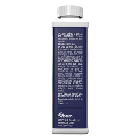 Klean Strip Green Mineral Spirits Oil-Based Thinner 32 oz, Pack of 4