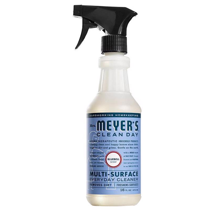 Mrs. Meyer's Clean Day Bluebell Scent Organic Multi-Surface Cleaner Liquid 16 oz, Pack of 6