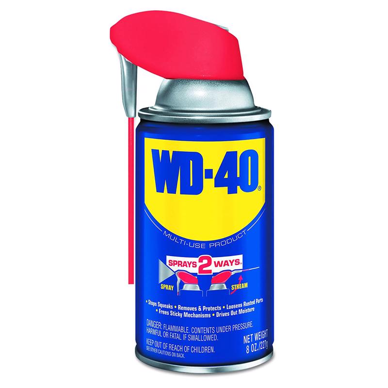 WD-40 Smart Straw General Purpose Lubricant Spray 8 oz, Pack of 12