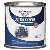 Rust-Oleum Painter's Touch Gloss Deep Blue Water-Based Protective Enamel Exterior and Interior 8 oz, Pack of 6