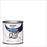 Rust-Oleum Painters Flat White Water-Based Ultra Cover Paint Exterior and Interior 0.5 pt, Pack of 6