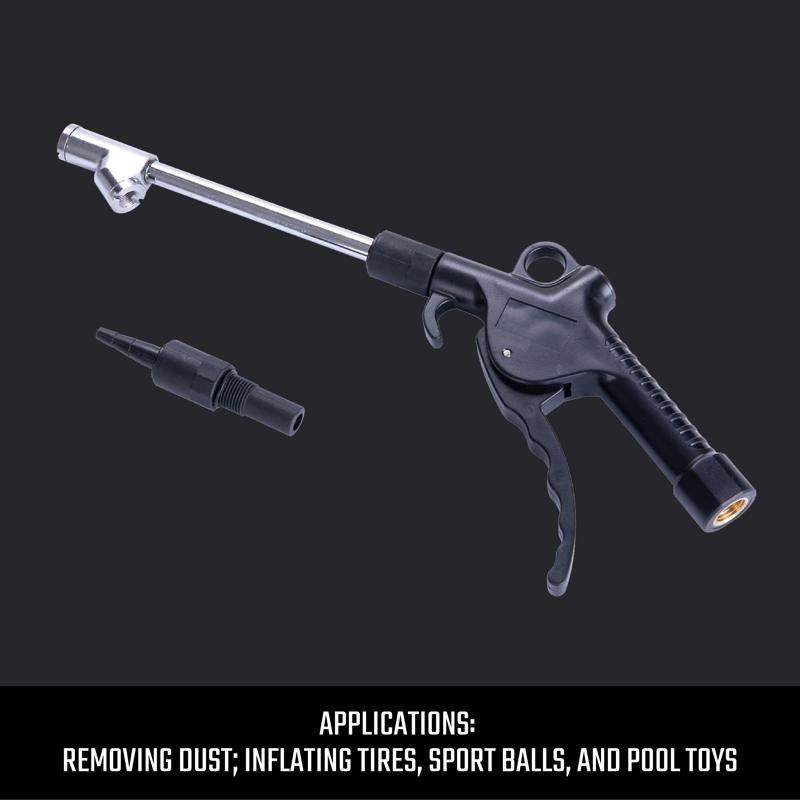 Craftsman Steel Air Blow Gun Kit 1/4 in. NPT 6 pc