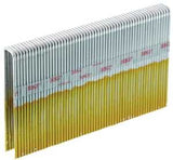 Senco Q25BAB Wire Staple, 7/16 in W Crown, 2-1/2 in L Leg, 15, Galvanized