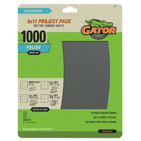 PAPER SAND W/P 1000GRIT 9X11IN