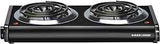 Black+Decker DB1002B Buffet Range, 500/1000 W, 2-Burner, Knob Control, 2-Control, Metal, Black