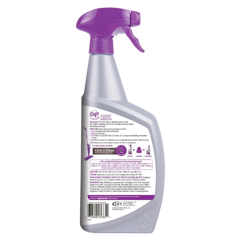 Rejuvenate Grout and Tile Cleaner 32 oz, Pack of 6