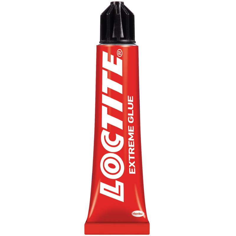 Loctite Extreme High Strength Clear Glue 0.6 oz, Pack of 6