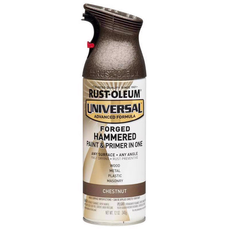 Rust-Oleum Universal Hammered Chestnut Spray Paint 12 oz, Pack of 6
