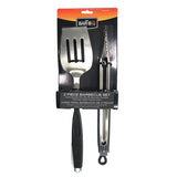 Mr. BAR-B-Q 02939Y Barbecue Set, Stainless Steel Blade, Stainless Steel, Rubber Handle, Comfortable, Non-Slip Handle