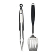 Mr. BAR-B-Q 02939Y Barbecue Set, Stainless Steel Blade, Stainless Steel, Rubber Handle, Comfortable, Non-Slip Handle