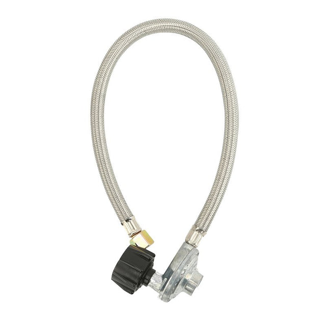 Mr. BAR-B-Q 03037Y Hose and Regulator, Stainless Steel