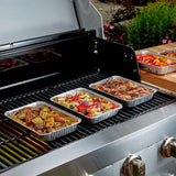 Mr. BAR-B-Q 06692Y Small Grilling Pan, Aluminum