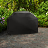 Mr. BAR-B-Q 07422NB Small/Medium Grill Cover, 20 in W, 45 in D, 60 in H, Polyester, Black