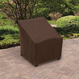 Mr. BAR-B-Q 07831BBGD Oversized Chair Cover, 33 in L, 35 in W, 36 in H, Brown