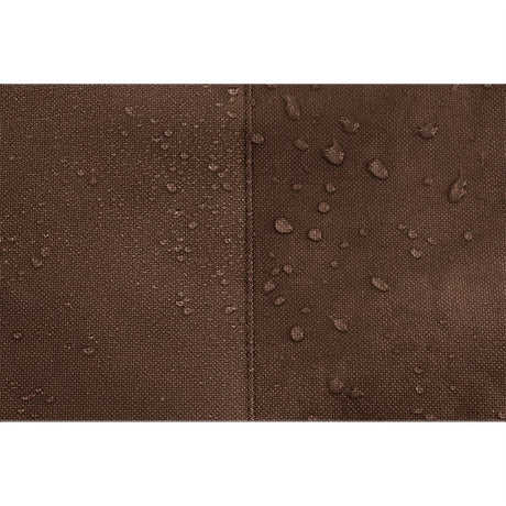 Mr. BAR-B-Q 07832BBGD Premium Loveseat Cover, 60 in L, 35 in W, 32 in H, Polyethylene, Brown