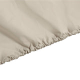 Mr. BAR-B-Q 07834BBGD Patio Chair Cover, 33 in L, 33 in W, 28 in H, Polyester, Taupe