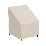 Mr. BAR-B-Q 07834BBGD Patio Chair Cover, 33 in L, 33 in W, 28 in H, Polyester, Taupe