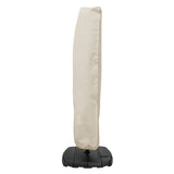 Mr. BAR-B-Q 07841BBGD Umbrella Cover, 30 in W, 100 in H, Elastic, Taupe