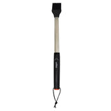 Mr. BAR-B-Q 20153Y Basting Brush, Silicone Bristle, Plastic Handle, Round Handle